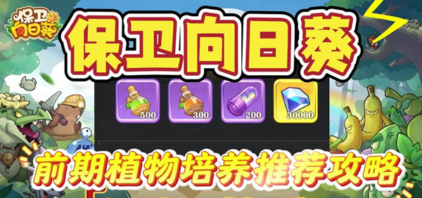 保卫向日葵前期怎么玩